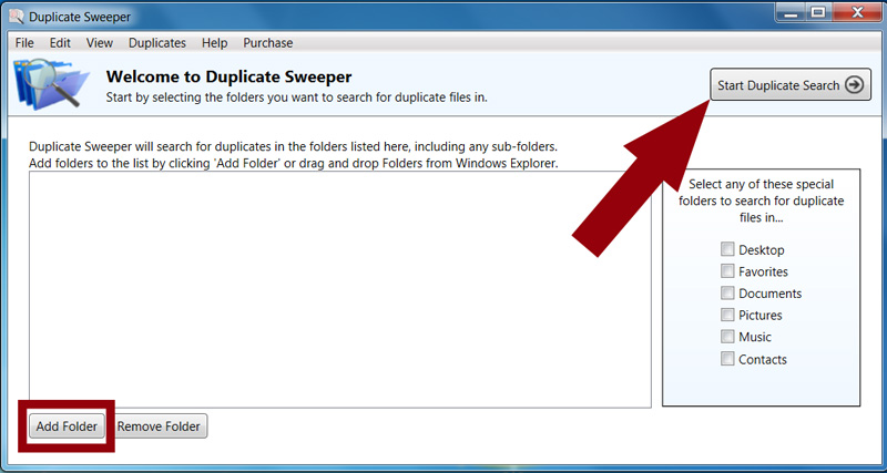 Trouvez les fichiers en double sur votre disque dur externe