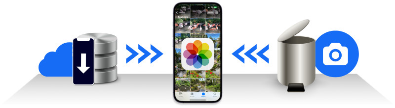 Récupérer des photos supprimées sur un iPhone