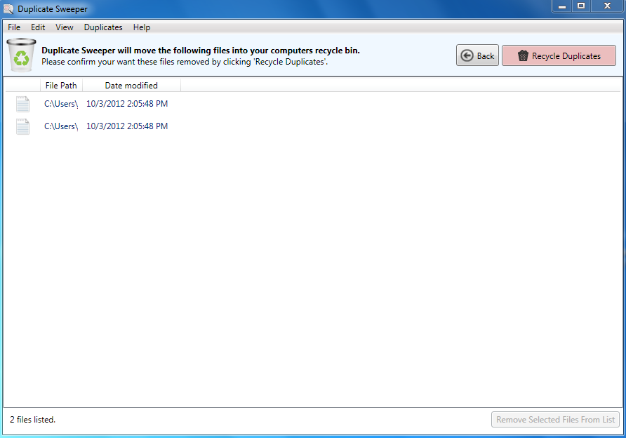 Confirm Deletion