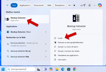 iBackup Extractor installer