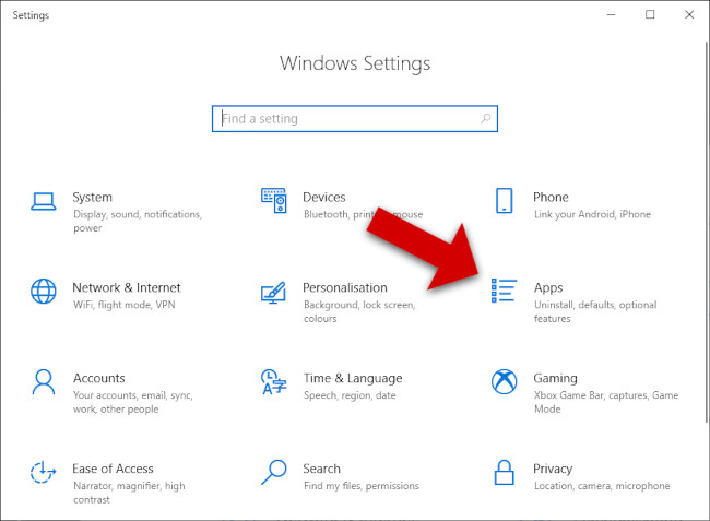 Désinstaller un programme Windows 10/11