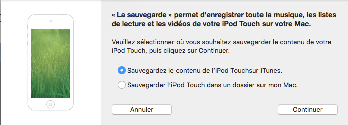 Comment sauvegarder le contenu de votre iPhone sur PC ou Mac