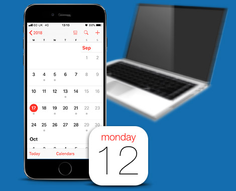 Exportation de calendriers à partir de votre iPhone vers votre ordinateur