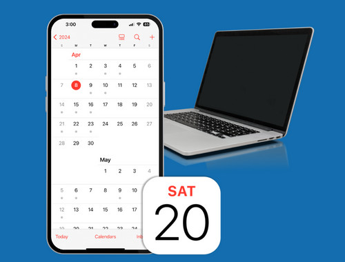 Exportez les calendriers de l’iPhone